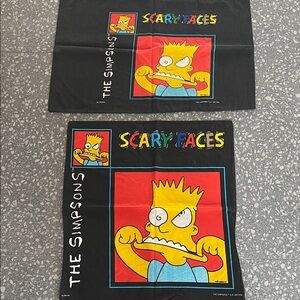 Y2K Vintage Simpsons Pillow Covers